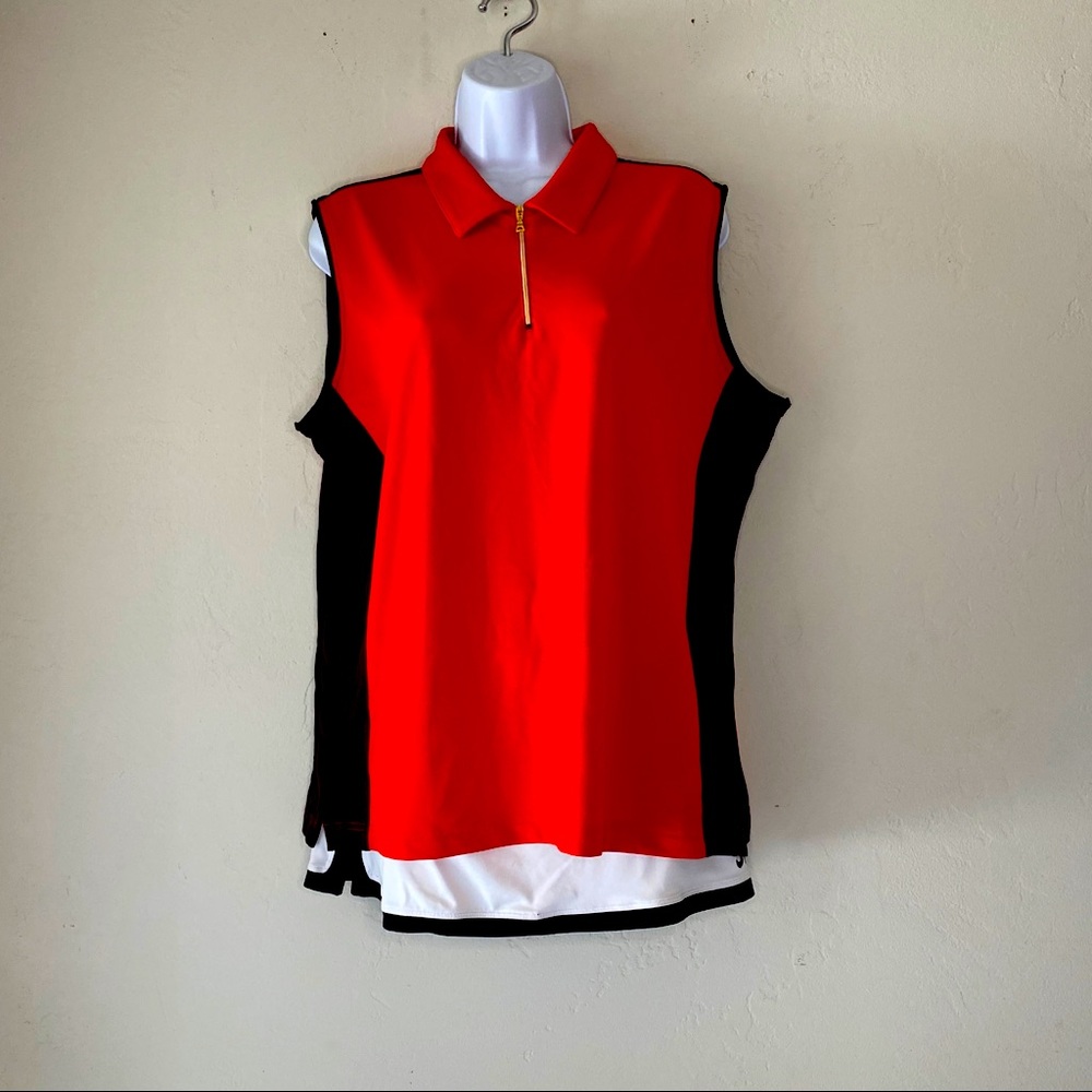 Grand Slam Women’s Sleeveless Golf Polo
